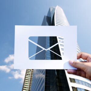 Email Marketing – one pager with form – 2 email